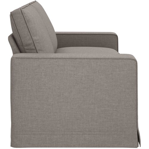 SOFA Sivo-smeđa 222 x 80 x 82 cm tkanina Slike