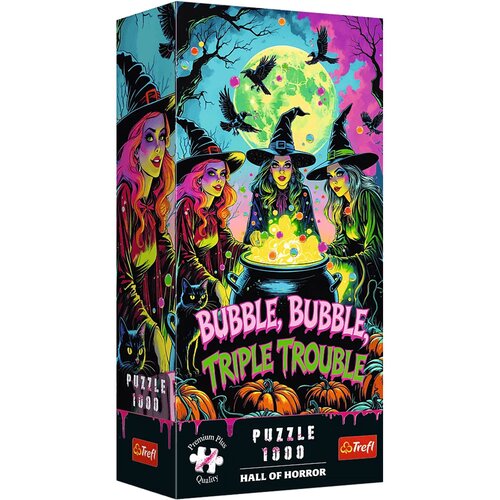 Trefl Dvorana užasa Vje&amp;scaron;tice premium plus puzzle od 1000 dijelova - Slike