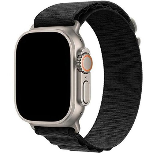  Narukvica za Apple Watch Ultra Strap Alpine Loop 42/ 44/ 45/ 49mm L black Cene