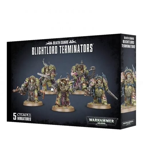 Games Workshop death guard: blightlord terminators Cene