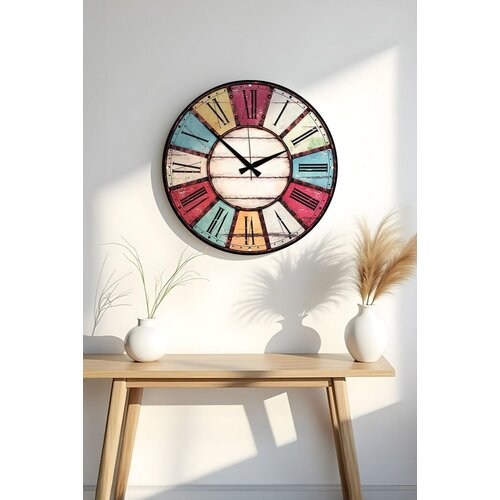 Wallity Dekorativni zidni sat Huhuas00009, 50x50 cm Cene