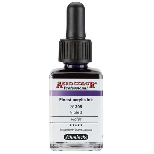 SCHMINCKE akrilno mastilo aero color professional standard 28 ml | 305 purple Slike