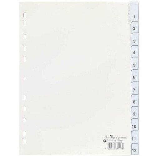 Durable ločilni listi 1/12 DU641002 Cene