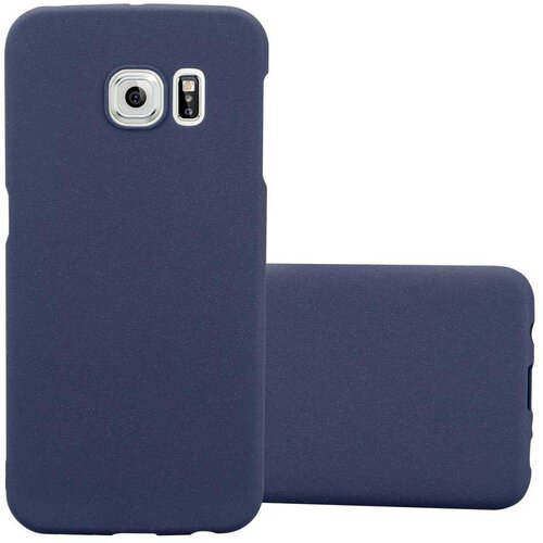 Cadorabo Case, združljiv s Samsungom v Frosty Blue - Hard Case zaščitni pokrov v zmrznjenem videzu proti praskam in udarcem, (20565573) Cene