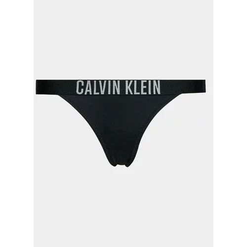 Calvin Klein Swimwear Spodnji del bikini Brazilian KW0KW01984 Črna