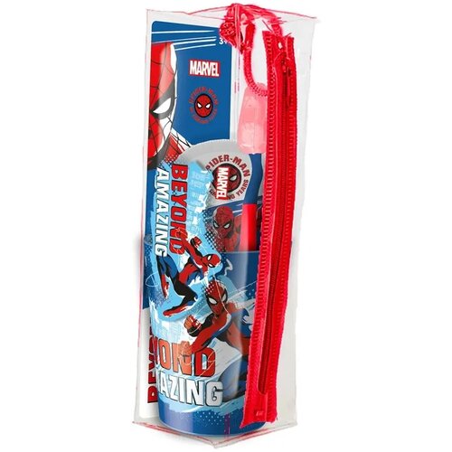 Spiderman Set za oralnu higijenu, Četkica + Pasta za zube, 75 ml + Ča&amp;scaron;a Slike