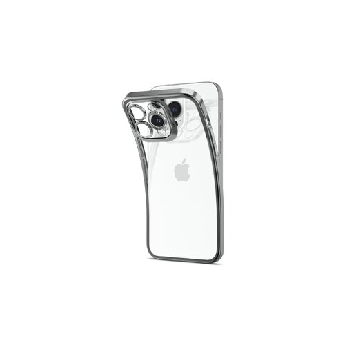 Spigen OPTIK CRYSTAL ZA IPHONE 14 PRO MAX CHROME GREY Slike