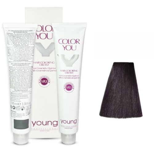 YOUNG Farba za kosu No.3 Dark brown, 100ml Cene
