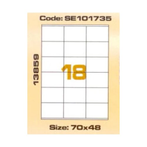 Utility Etikete 70 x 48 mm Slike