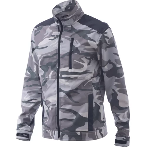 Cerva CRAMBE Muška softshell jakna, siva, veličina