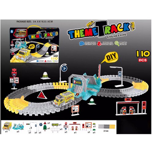  Magična staza sa autićima 110 delova 578218 Cene