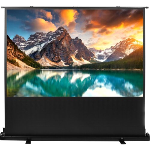 Maclean Platno za projektor MC-964, Podno/stojeći, 210x123cm, Crno Slike