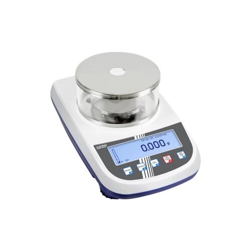 Kern PLS 1200-3A precizna vaga Opseg mjerenja (kg) 1.2 kg Mogućnost očitanja 0.001 g strujni pogon srebrna Cijene