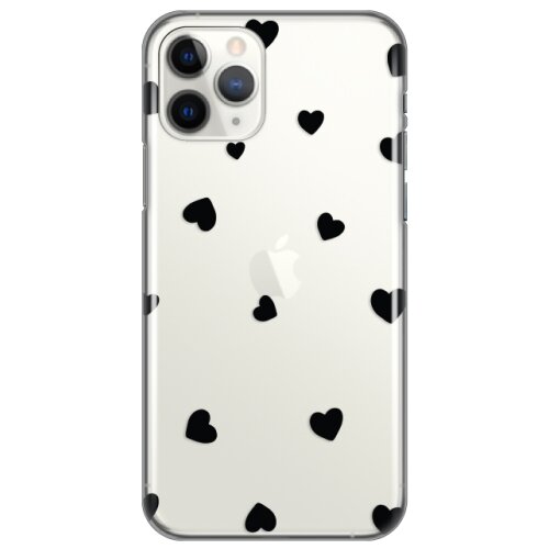  Maska silikonska print skin za iphone 11 pro 5.8 hearts Slike