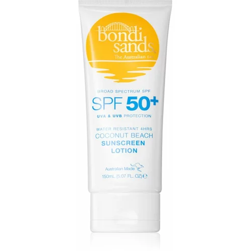 Bondi Sands SPF 50+ Coconut Beach krema za sunčanje za tijelo SPF 50+ s mirisom Coconut 150 ml