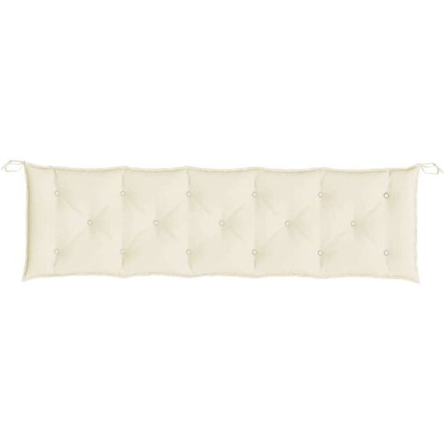 vidaXL Blazina za vrtno klop krem 180x50x7 cm oxford tkanina Cene