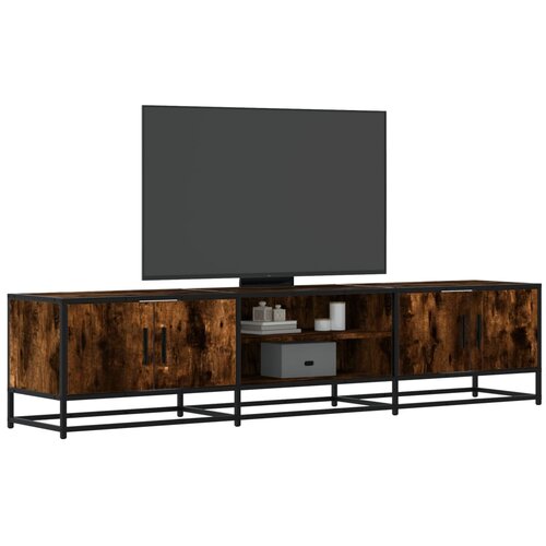 vidaXL TV ormarić boja dimljenog hrasta 180x35x41 cm konstruirano drvo Cijene