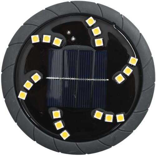 vidaXL Solarna podna svjetla sa &scaron;iljcima za tlo 4 kom topla bijela Cijene