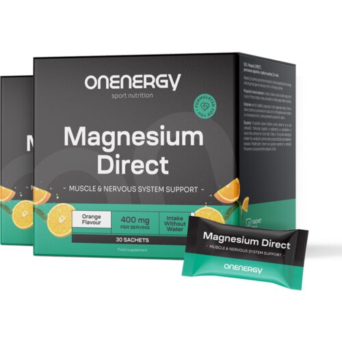 OnEnergy Magnesium DIRECT 400 mg - 30 vreč. Slike