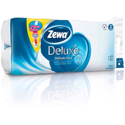 Zewa deluxe pure white toalet papir 10 komada Cene