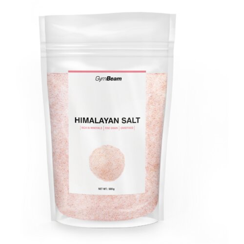 GymBeam roze himalajska so 500 g - fina Cene