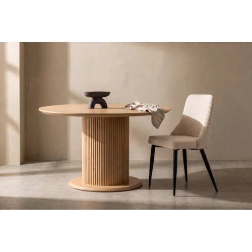 Venture Home Reko okrugli blagovaonski stol ⌀120 cm, prirodna boja drva Cijene