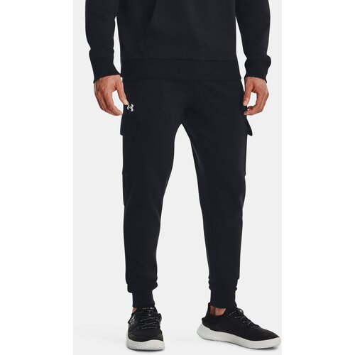 Under Armour Sweatpants UA Rival Fleece Cargo Jogger-BLK - Men's Cene
