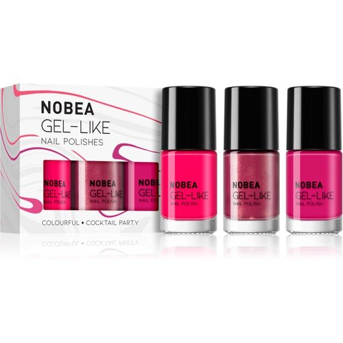 NOBEA Colourful Cocktail Party Set set lakov za nohte Cocktail Party Slike