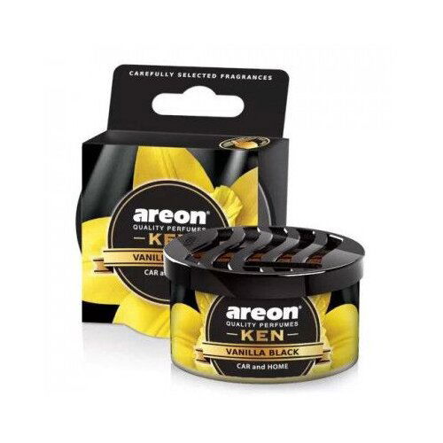 Areon mirisni gel konzerva Ken 35g - Vanilla Black Slike