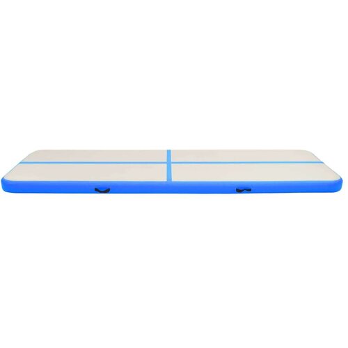  Strunjača na napuhavanje s crpkom 600 x 100 x 15 cm PVC plava Slike