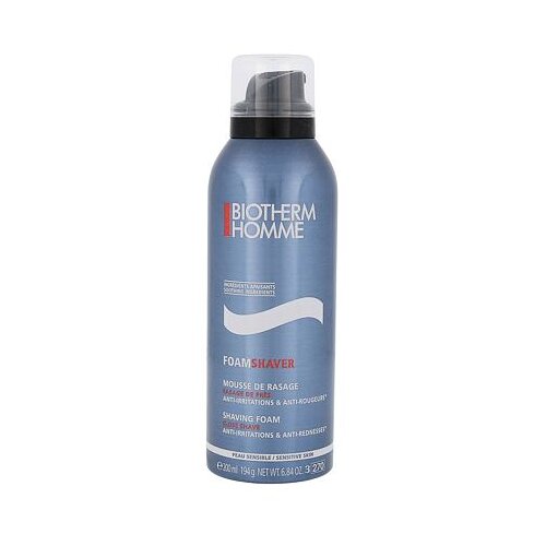 Biotherm homme shaving foam krema za britje za občutljivo kožo 200 ml za moške Cene