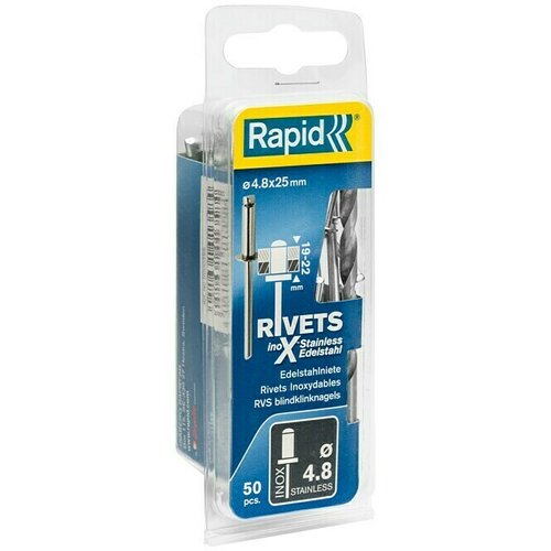 Rapid nerjaveče zakovice (4,8 x 25mm, 50 kos) Cene