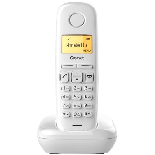 Gigaset Telefon bežični, LCD display - A270 White Slike