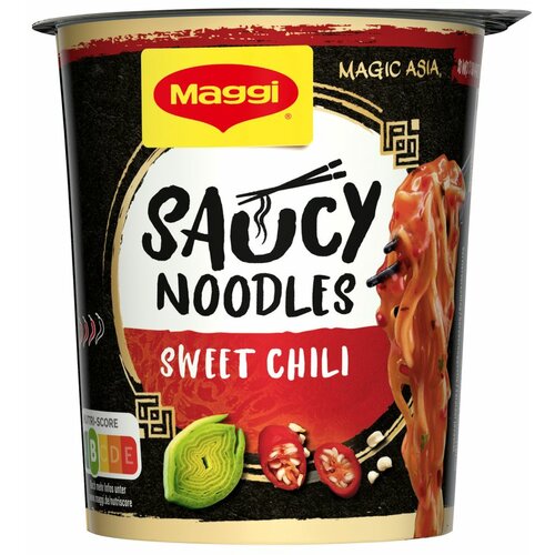 Maggi magic asia saucy noodles sweet chili 75g Slike