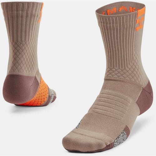 Under Armour Socks UA AD Playmaker 1pk Mid-BRN - Unisex Slike