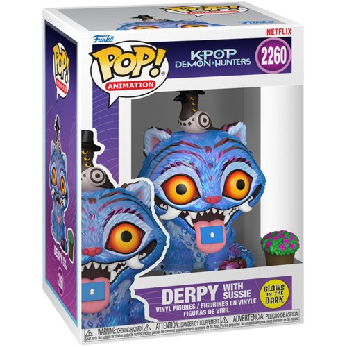 Funko Bobble Figure Animation - K-POP Demon Hunters POP! - Derpy With Sussie #2260 Cene