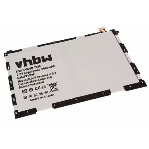 VHBW Baterija za Samsung Galaxy Tab A 9.7 / SM-T550, 6000 mAh