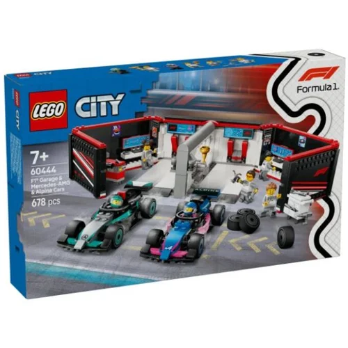 Lego LEGO® City - Garaža za F1® s autima Mercedes-AMG i Alpine (60444)