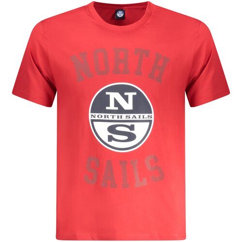 North Sails MEN&#39;S SHORT SLEEVE T-SHIRT RED Cijene