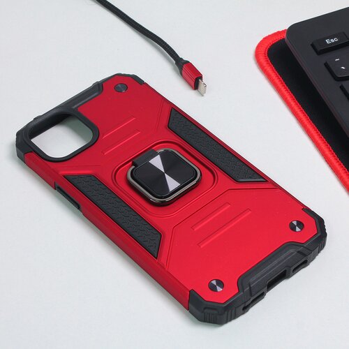  Torbica Hard Border Ring za iPhone 14 Plus 6.7 crvena Cene