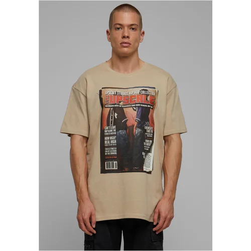 Mister Tee Men's T-shirt oversize Upscale Magazine sand