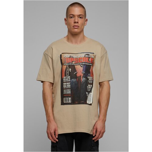 Mister Tee Men&amp;#039;s T-shirt oversize Upscale Magazine sand Slike
