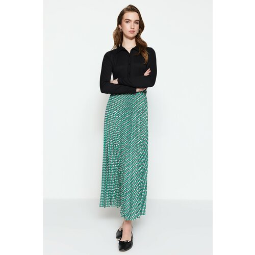 Trendyol Skirt - Green - Maxi Slike