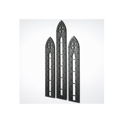 Wallity zidna dekoracija CRY022, 66 x 11 cm, crna Slike