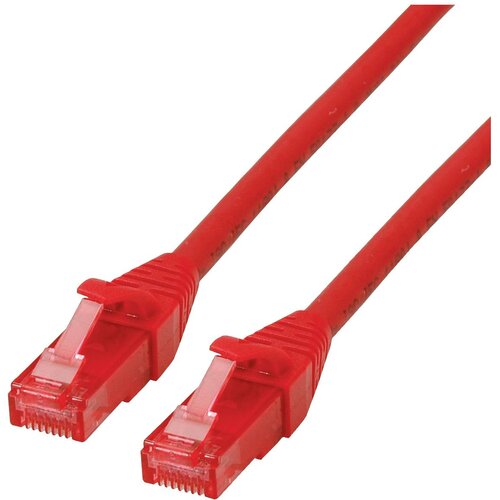 Roline 21.15.2512 RJ45 omrežni kabel\, patch kabel cat 6 u/utp 2.00 m rdeča 1 kos, (20420288) Cene