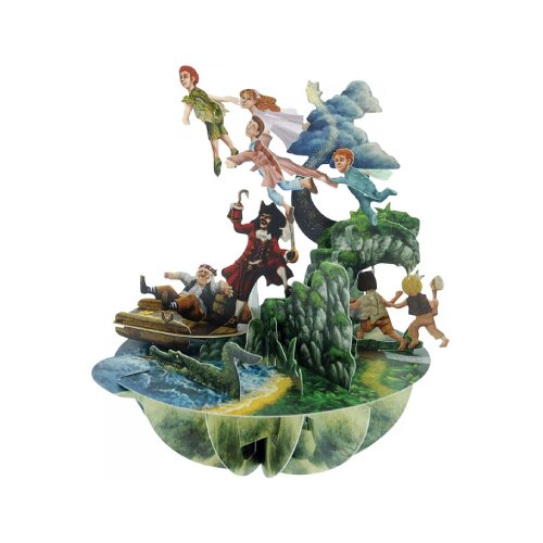 Santoro Pirouettes - Čestitka 3D - Pirouettes, Peter Pan Cene