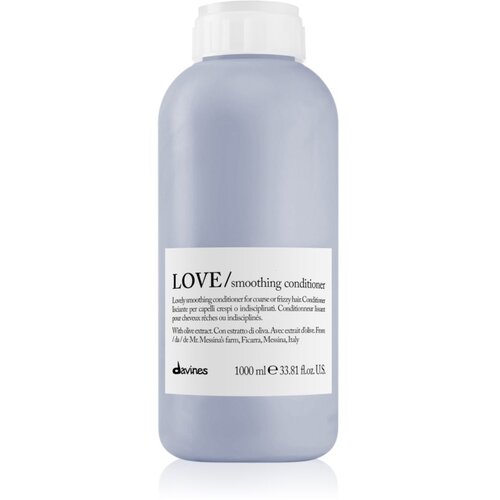 DAVINES Essential Haircare LOVE Smoothing Conditioner balzam za glajenje las za neobvladljive lase 1000 ml Cene