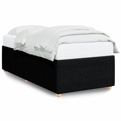 vidaXL Okvir za krevet crni 90x190 cm od tkanine Cene