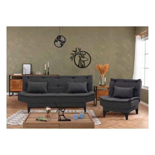 Atelier Del Sofa sofa i fotelja Santo S 1053 Anthracite Cene