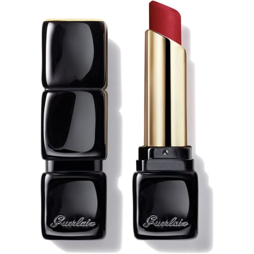 Guerlain KissKiss Tender Matte dugotrajni ruž za usne s mat efektom nijansa 360 Miss Pink 3.5 g Slike
